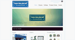 Desktop Screenshot of casadasplacasekt.com.br