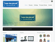 Tablet Screenshot of casadasplacasekt.com.br